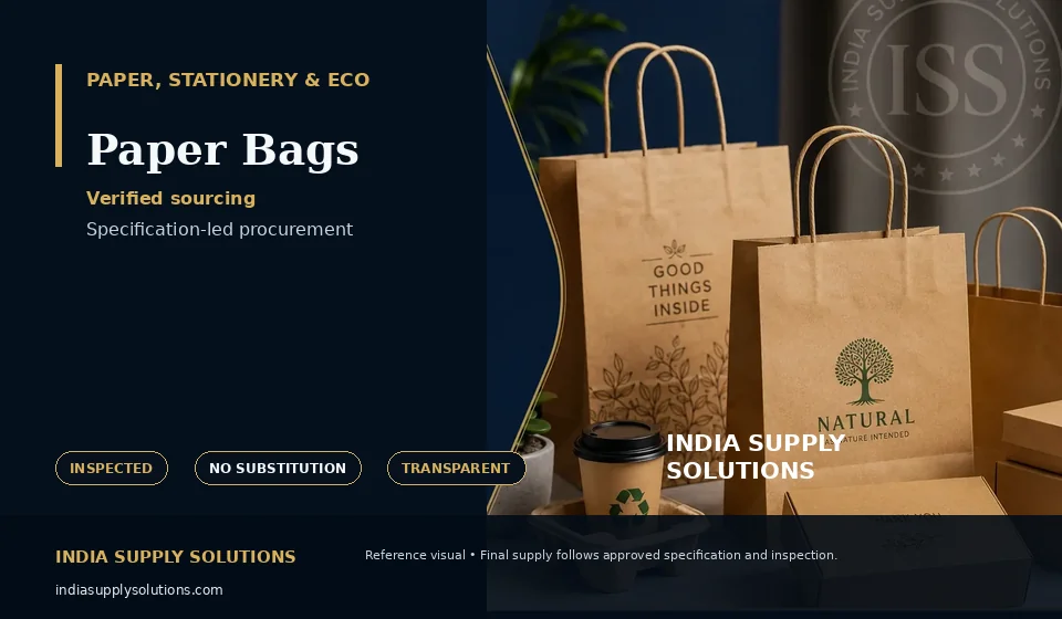 Paper Bags — India Supply Solutions sourcing visual