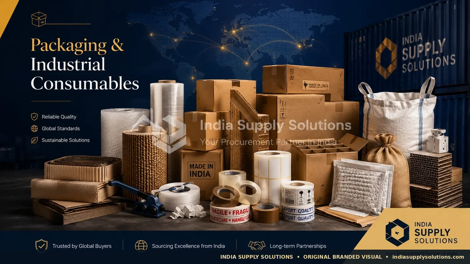 Packaging & Industrial Consumables sourcing visual