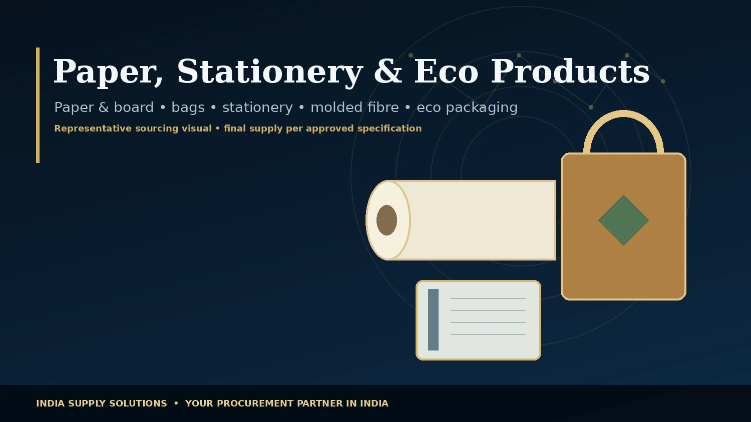 Paper, Stationery & Eco Products sourcing visual