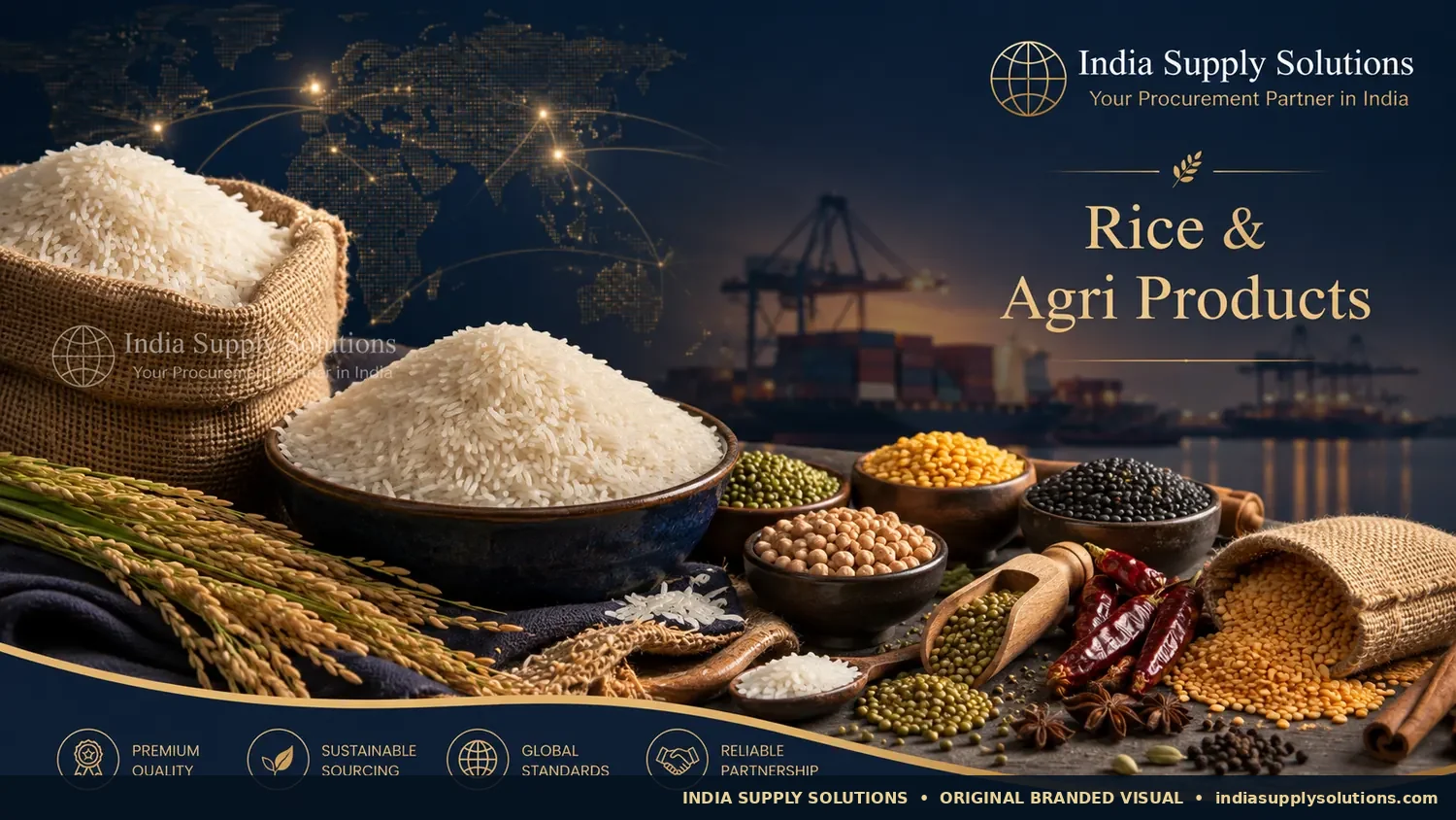 Managed multi-category export sourcing program