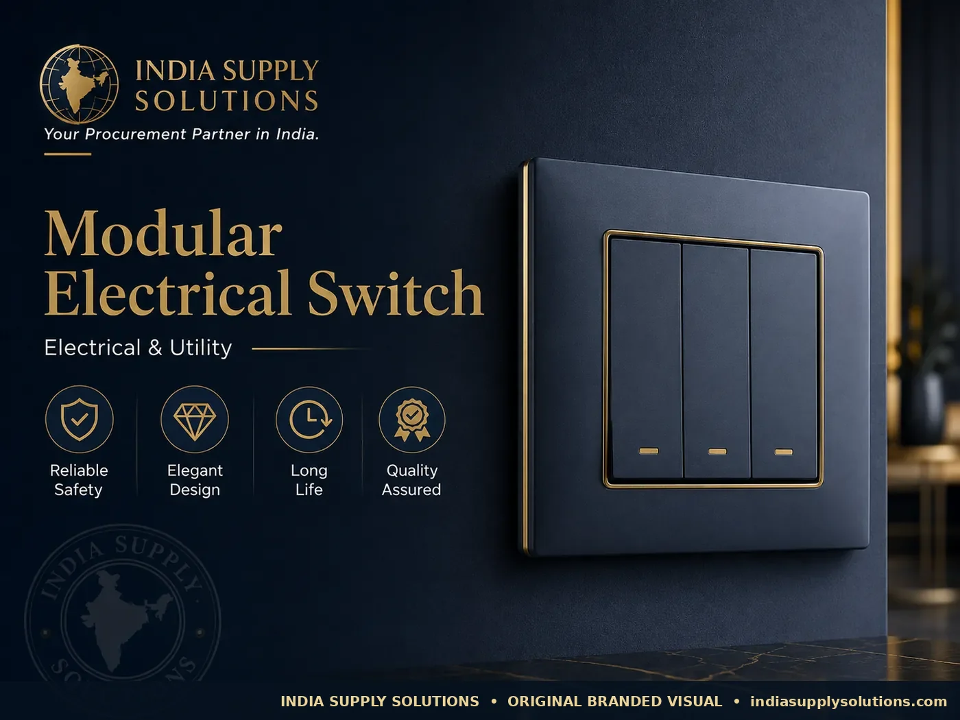 Modular Electrical Switch — India Supply Solutions product-family reference photograph