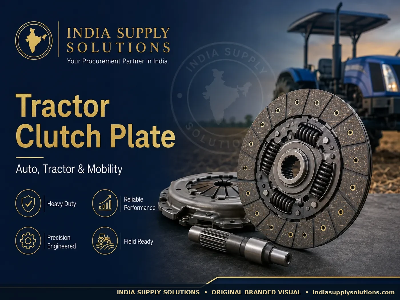 Clutch Plates — India Supply Solutions product-family reference photograph
