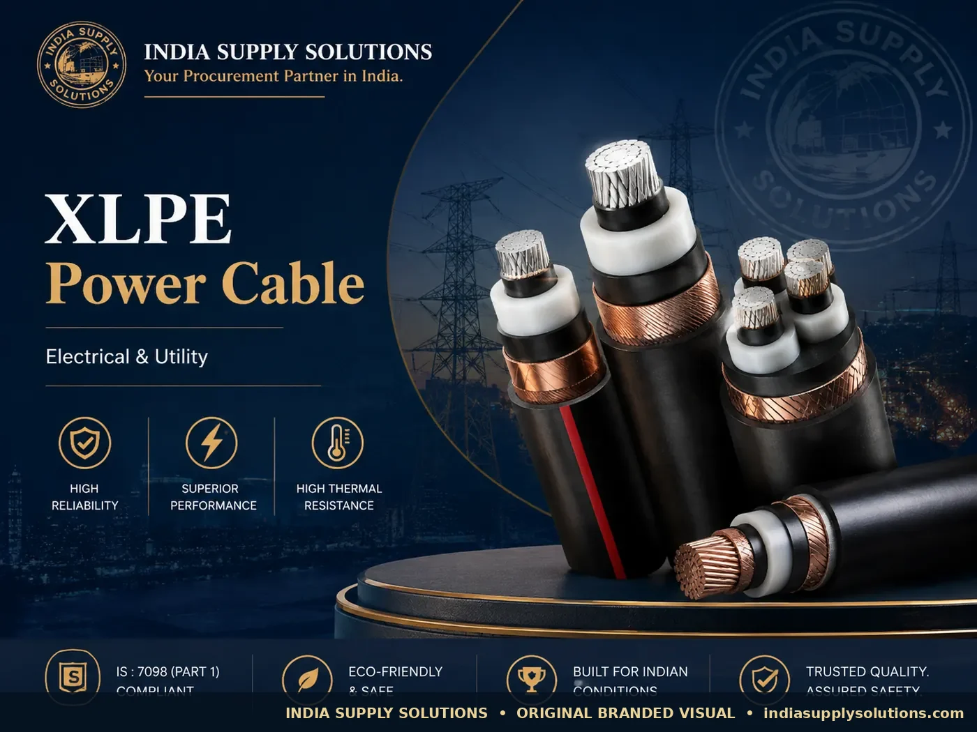 XLPE Power Cable representative product image
